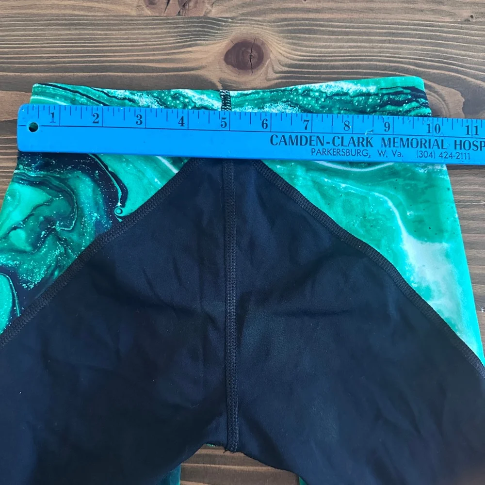 Nike Hydrastrong Swim Trunks Men’s 26 Green Black Jammer Shorts